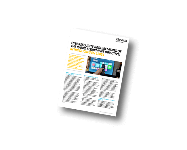 EN 18031: requisiti di cybersecurity secondo la Direttiva RED