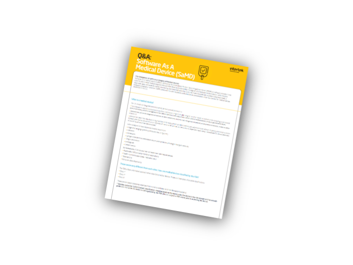 Software come dispositivo medicale - FAQ